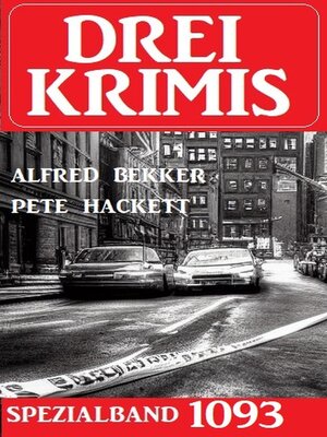 cover image of Drei Krimis Spezialband 1093